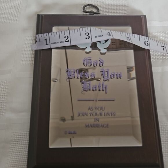 Wells Wooden Hanging Picture Frame For Wedding Couple 6×8 - Picture 7 of 16